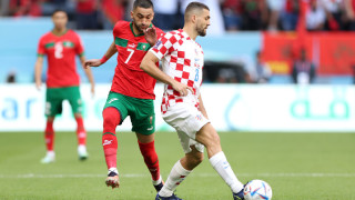 Мароко 0 0 Хърватия 45′ 45′ КРАЙ НА ПЪРВАТА