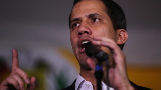 Ръководителят на опозицията на Венецуела и самопровъзгласен лидер Хуан Гуайдо