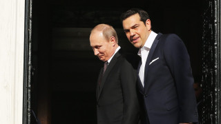 Гръцкият премиер Алексис Ципрас е разговарял по телефона с руския президент Владимир