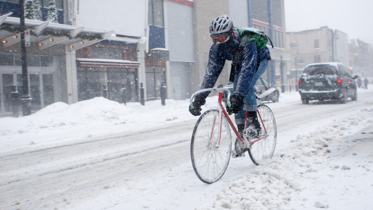 С колело през зимата - защо не