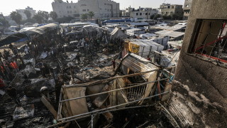 Израелски военни удари убиха най малко 40 палестинци в ивицата Газа