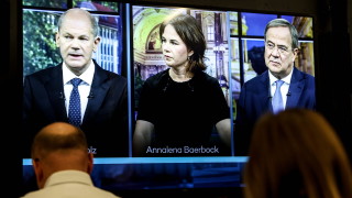 Социалдемократическият кандидат за канцлер на Германия финансовият министър Олаф Шолц