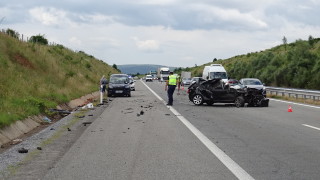 Мъж пострада в катастрофа във Великотърновско