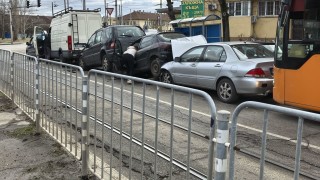 Голяма верижна катастрофа стана в София Пътният инцидент е настъпил