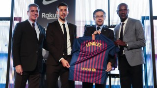 Барселона представи официално новия си защитник Клеман Ленгле Французинът идва
