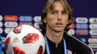 Хърватският национал и играч на Реал Мадрид Лука Модрич