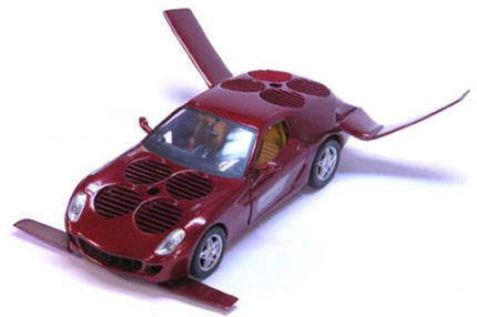 Ferrari с вертикален старт!  