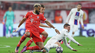 Байерн (Мюнхен) - Пари Сен Жермен 2:0 (Развой на срещата по минути)