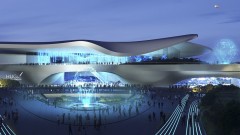Като от бъдещето -  “плаващият” Музей на научната фантастика в Китай