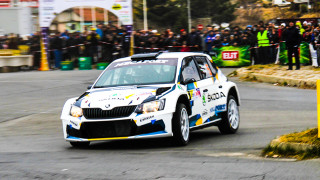 Мирослав Ангелов и Недялко Сивов Skoda Fabia R5 от Мегапорт
