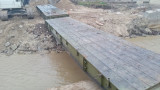  До края на годината пускат краткотрайния мост в наводненото карловско село Каравелово 