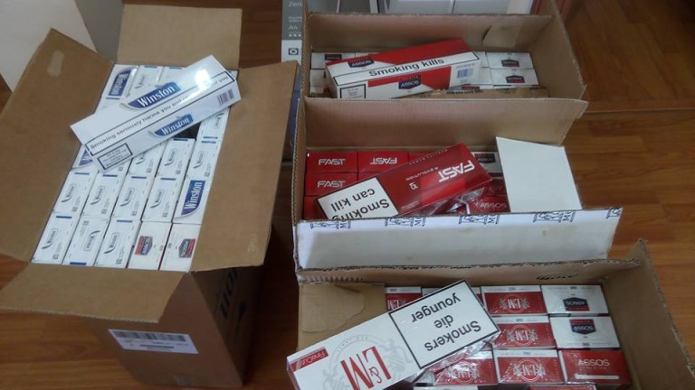 1970 кутии недекларирани цигари без акцизен бандерол са открили митнически