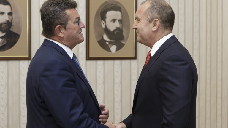 Президентът Румен Радев се срещна с баварския министър на икономиката,