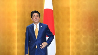 Премиерът на Япония Шиндзо Абе който председателства тазгодишната среща на