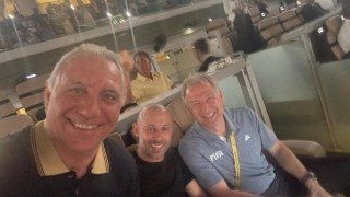 Футболната легенда Христо Стоичков се срещна с нови две големи