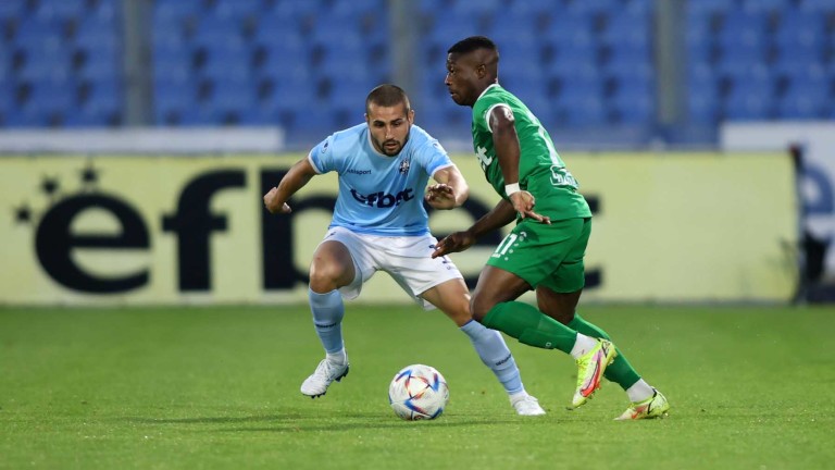 Арда - Берое: 1:0 (Развой на срещата по минути)