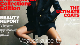 Кейт Мос в мини дрешки за Vogue