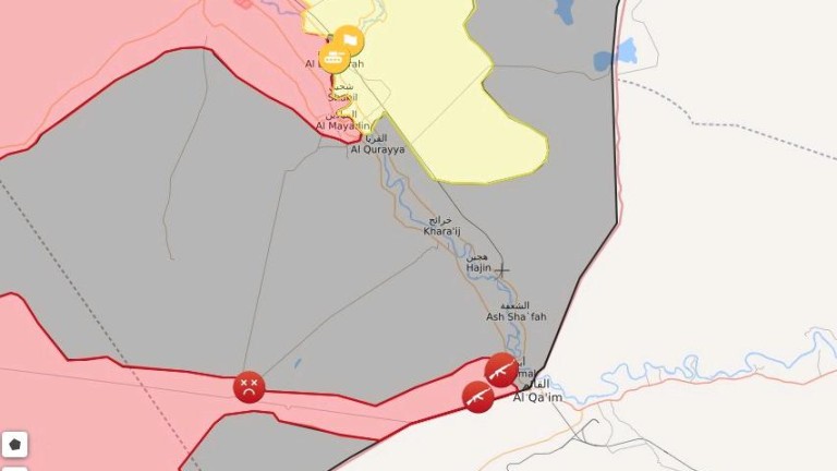Сирийската армия и техните съюзници са навлезли в Албу Камал,