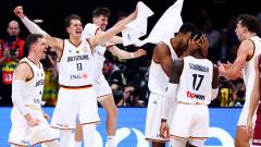 Германия оцеля срещу Латвия и стигна полуфиналите на световното
