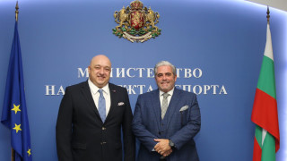 Министър Кралев се срещна с изпълнителния директор  на SIGA Емануел Мадейрос