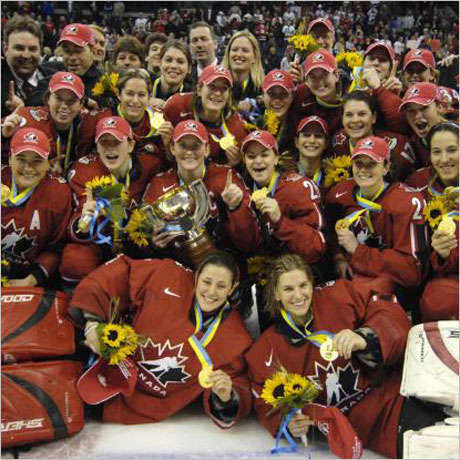 Канада световен шампион по хокей при жените