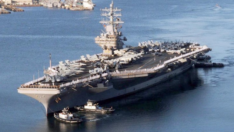 Военноморските сили на САЩ съобщиха, че ще проведат рядко учение