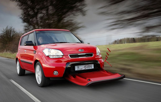 Kia снабди Soul с “платна”