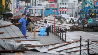 Тайфунът Хайшен е оставил без ток над 440 000 домове
