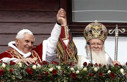 Вартоломей I и папата се помолиха заедно в Сикстинската капела