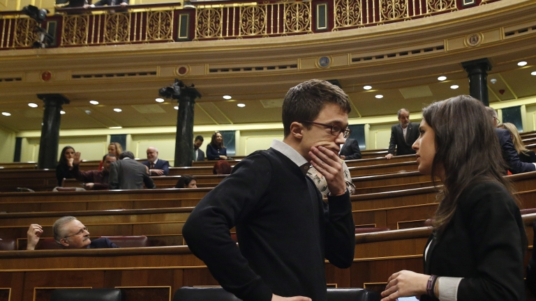 Първо заседание на испанския парламент след вота