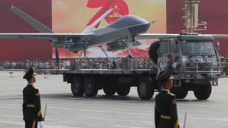 Китай произведе най големия в света военен дрон с три двигателя