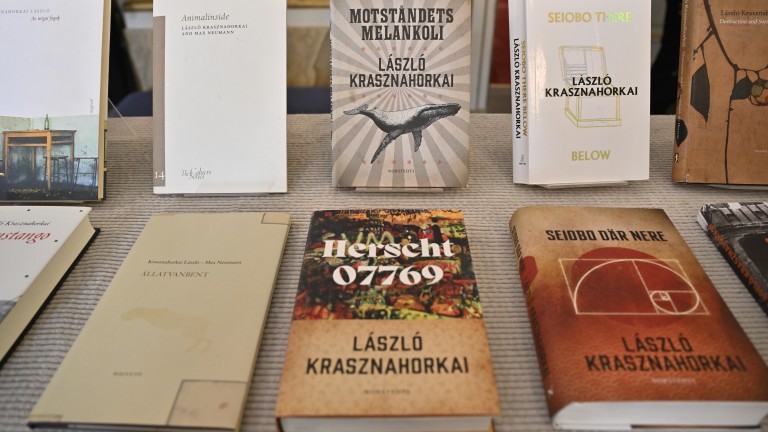 Нобелът за литература отиде при унгарския писател Ласло Краснахоркай