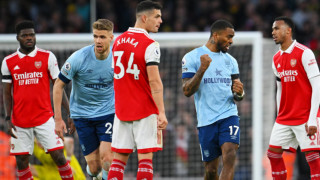 Мениджърът на Арсенал Микел Артета за пореден път изрази разочарование