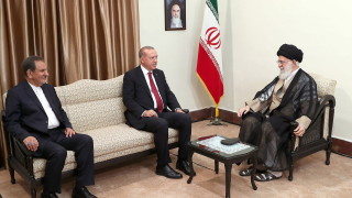 Турският президент Реджеп Ердоган се срещна с иранския духовен лидер