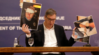 Президентът на Сърбия Александър Вучич обвини чужди разузнавателни служби в