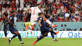 Тунис - Франция 1:0 (Развой по минути)