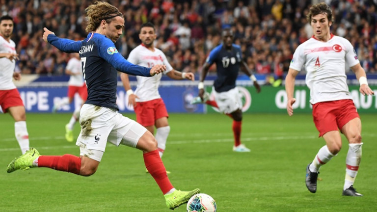 Франция и Турция завършиха наравно 1:1 в мач от група