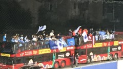 Феновете на ФК Рига намериха оригинален начин да подкрепят любимците си срещу Селтик