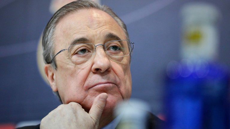 Президентът на Реал Мадрид - Флорентино Перес, коментира контузиите на