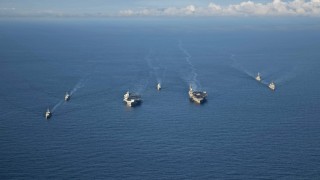 Бойни кораби на НАТО сваляха ракети до Шотландия