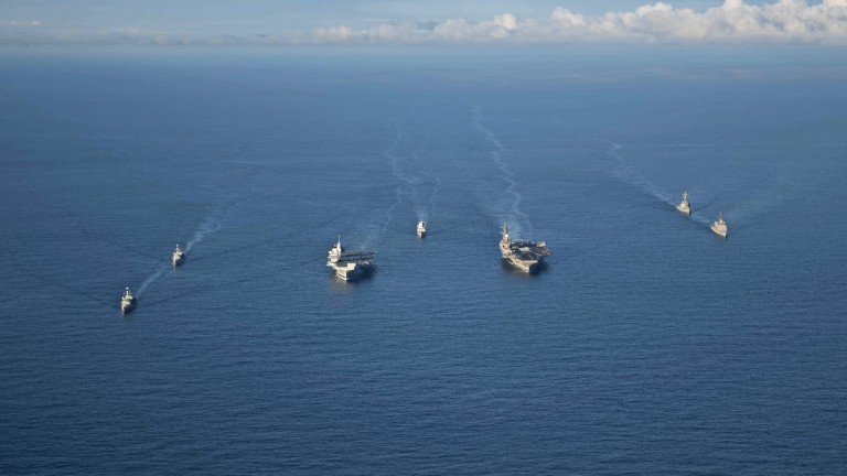 Бойни кораби от 8 страни членки на НАТО участваха в