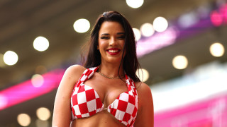 Хърватката Ивана Кнол която беше обявена за най горещата фенка на