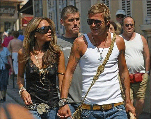 Репортерка скара семейство Бекъм