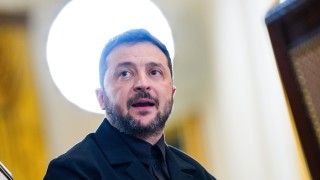 Президентът на Украйна Володимир Зеленски току що напусна Белия дом след