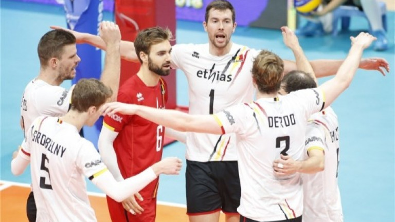 Белгия излъга Германия на Европейското първенство по волейбол