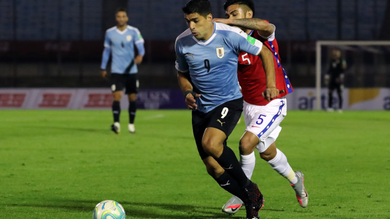 Уругвай започна с победа участието си в квалификациите за Мондиал