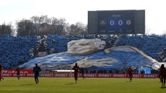 Левски направи хореография свързана с фен на клуба