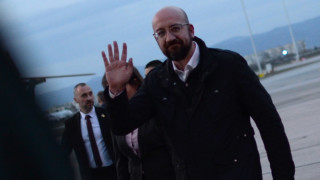 Руският президент Владимир Путин и председателят на Европейския съвет Шарл