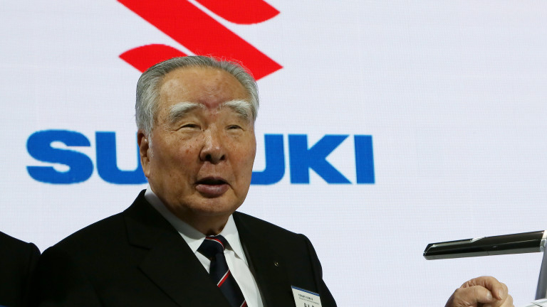 Осаму Сузуки, един от най-дългогодишните лидери в автоиндустрията, напуска Suzuki