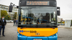 Доставиха нови 30 електробуси на столичния автотранспорт